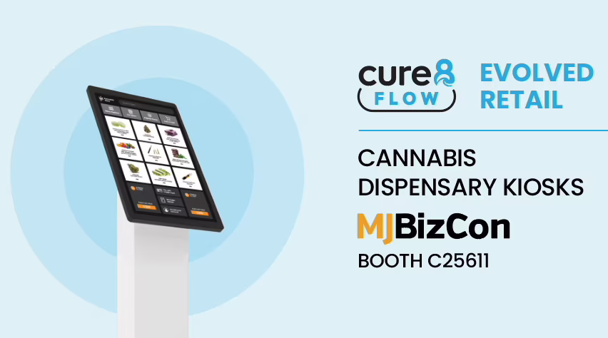 cure8 flow dispensary kiosks